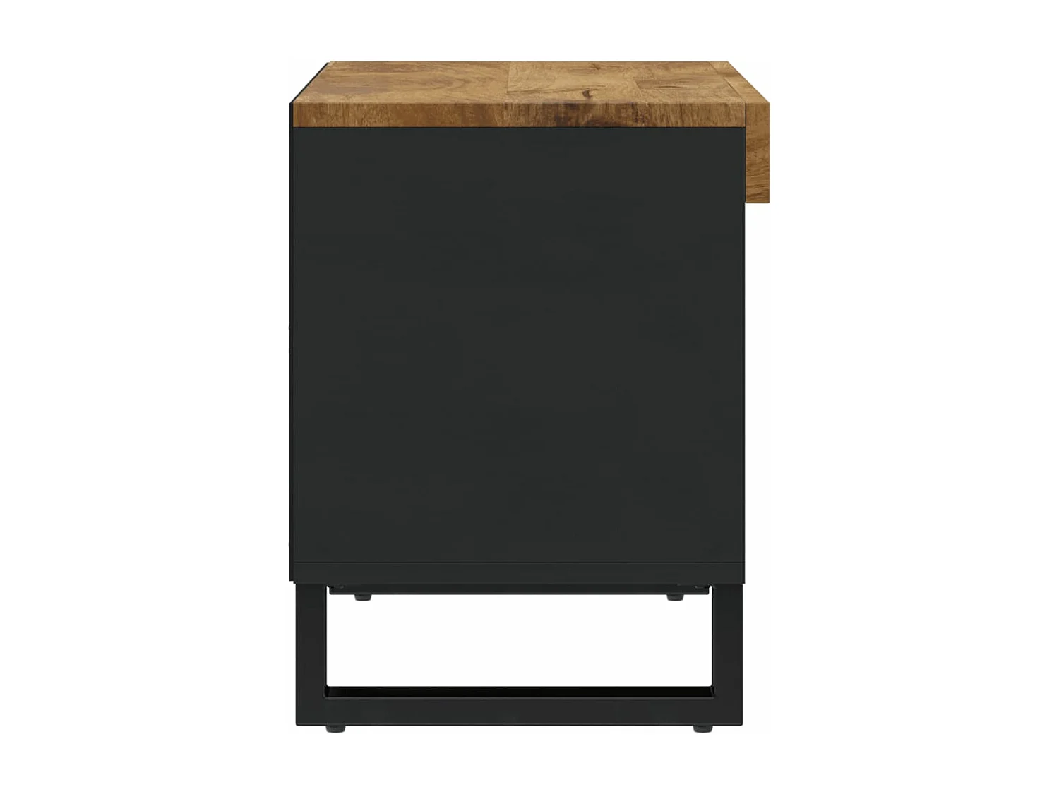 Mueble de TV madera maciza de mango 60x33x43,5 cm