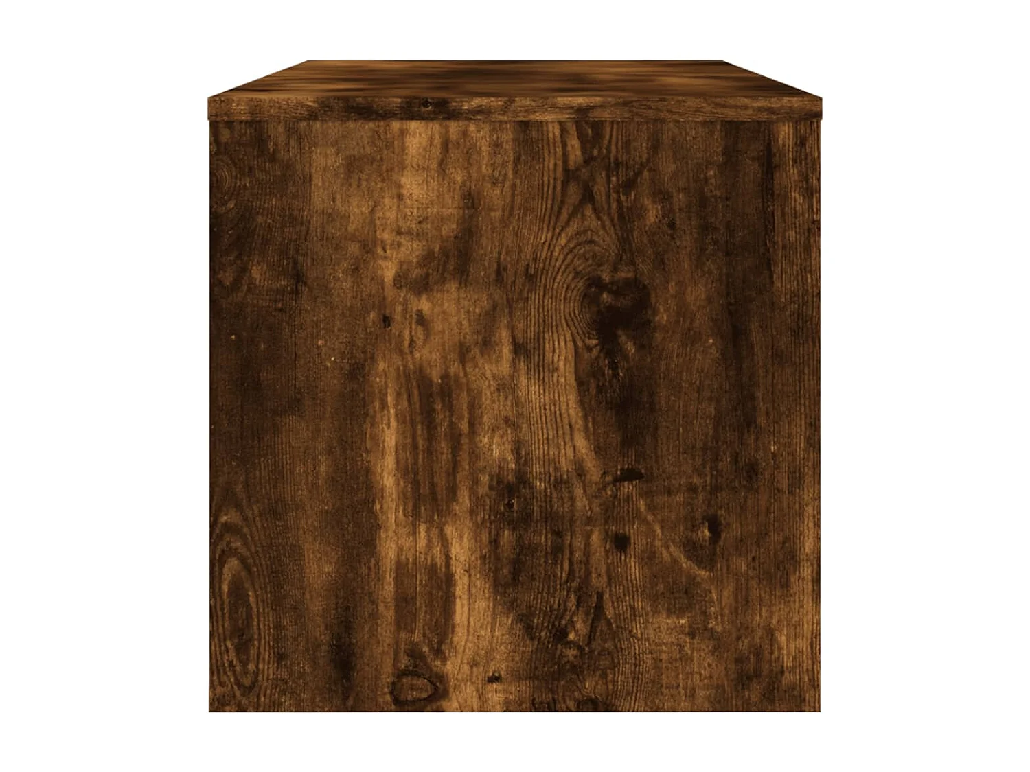 Mueble de TV madera de ingeniería roble ahumado 120x34x37 cm