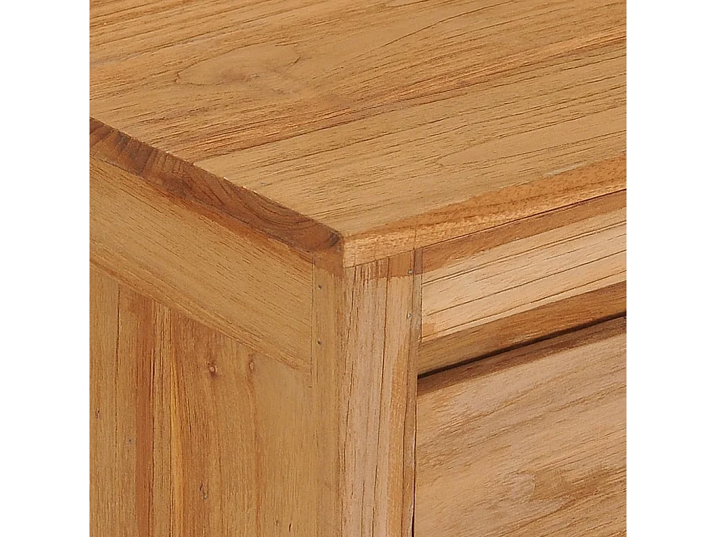 Meuble TV 120x30x40 cm Bois de teck massif