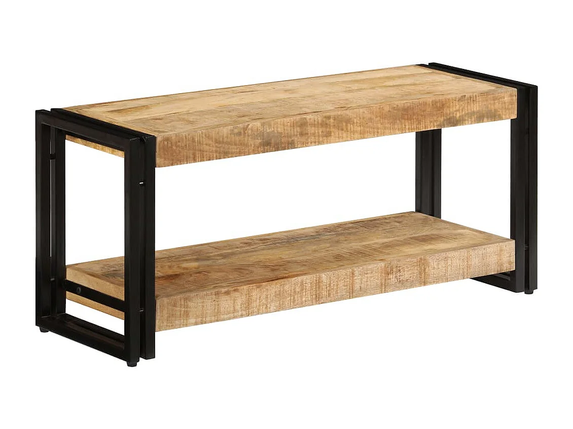 Meuble TV 90 x 30 x 40  cm Bois de manguier massif