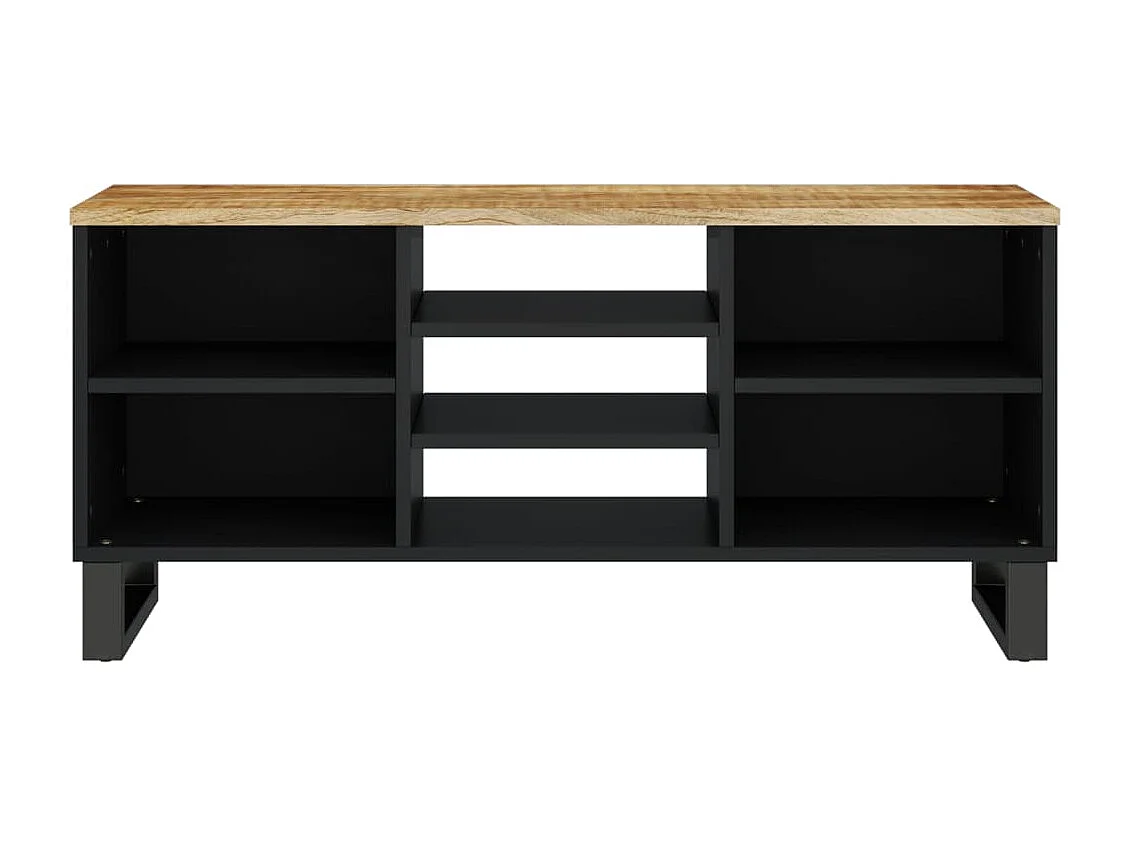 Móvel de TV 100x33x46 cm mangueira maciça/derivados madeira