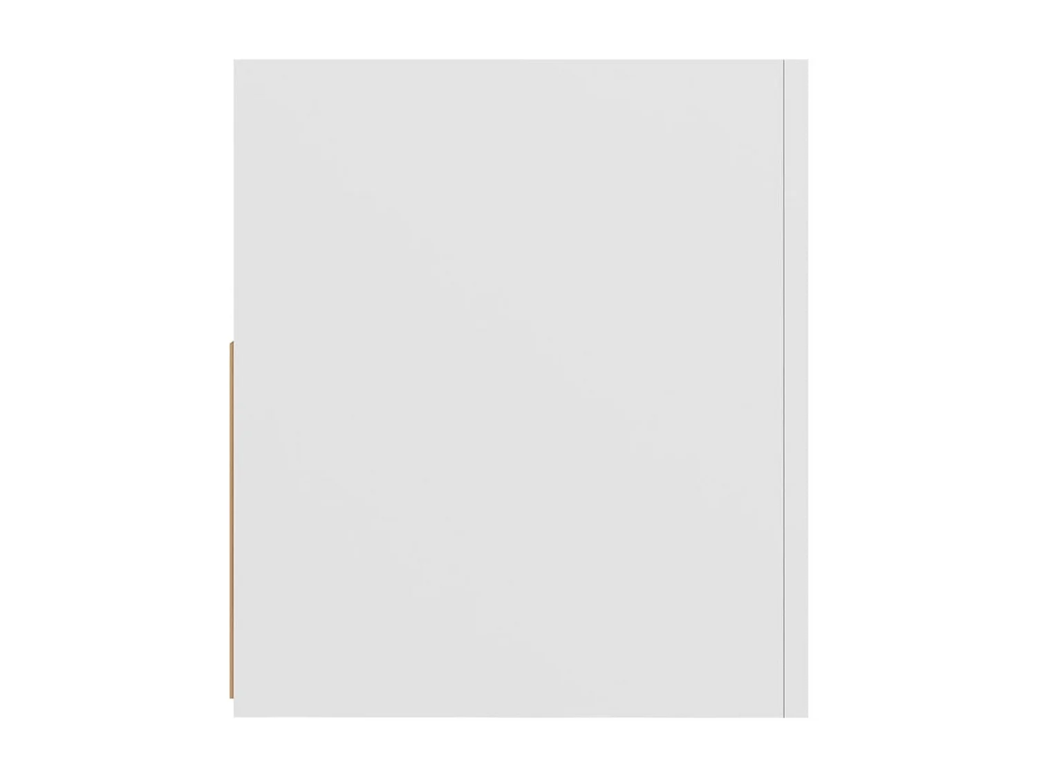 Meuble TV avec lumières LED blanc 90x35x40 cm