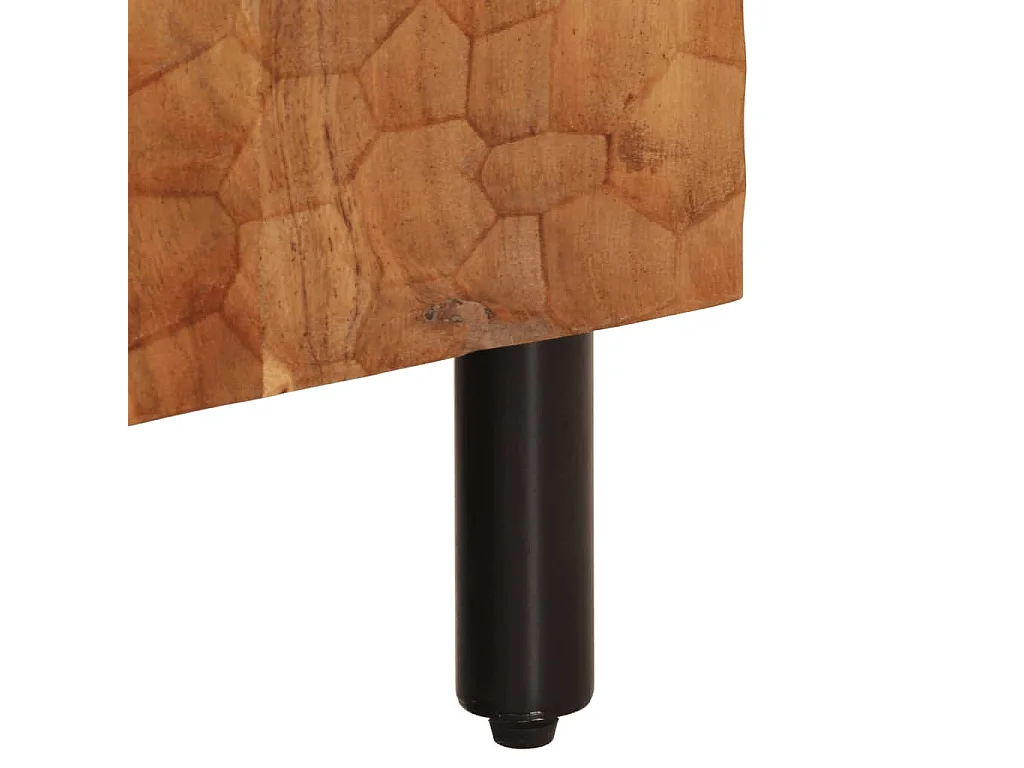 Meuble TV 105x33x46 cm Bois d'acacia massif