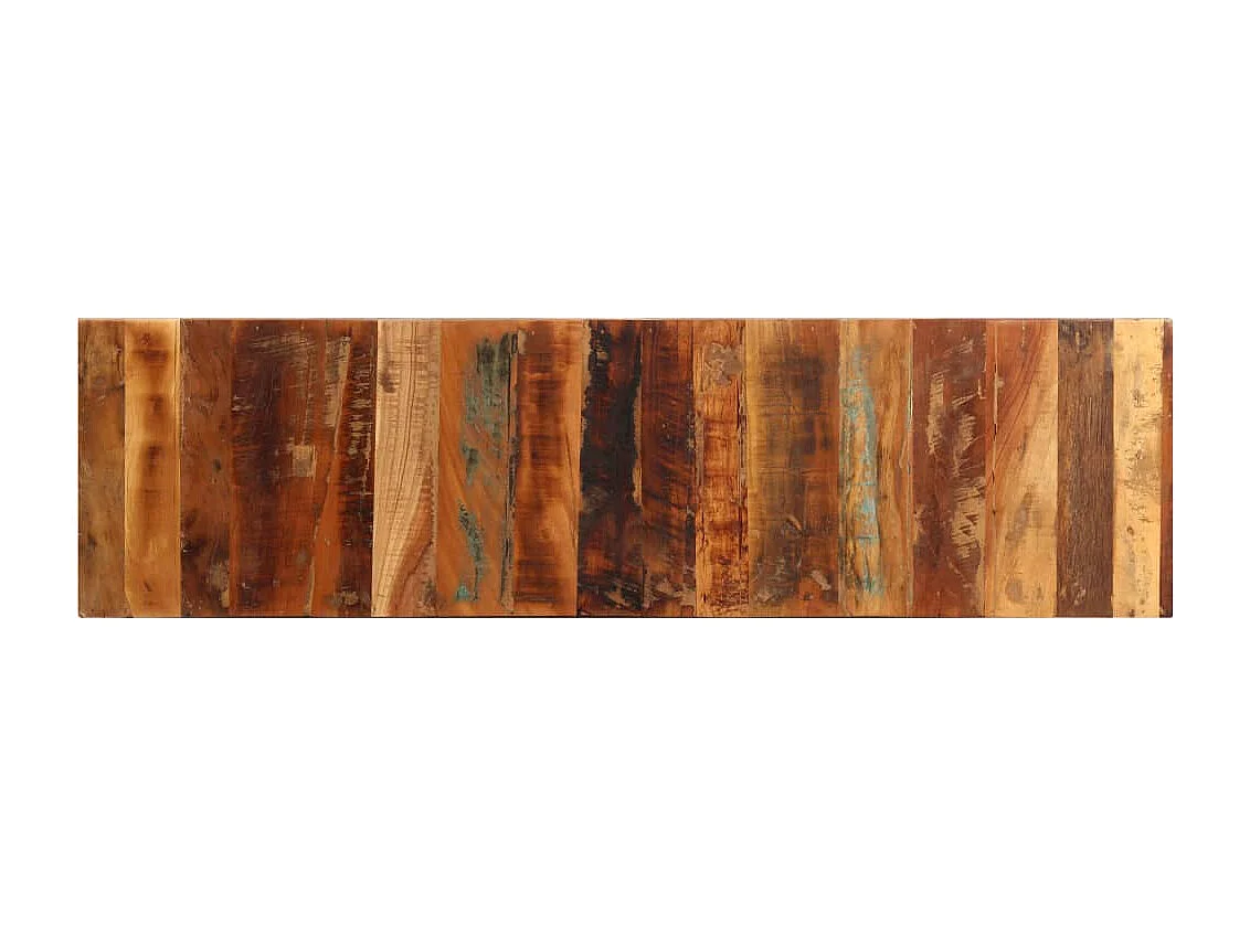 Meuble TV 110x30x40 cm Bois massif de récupération