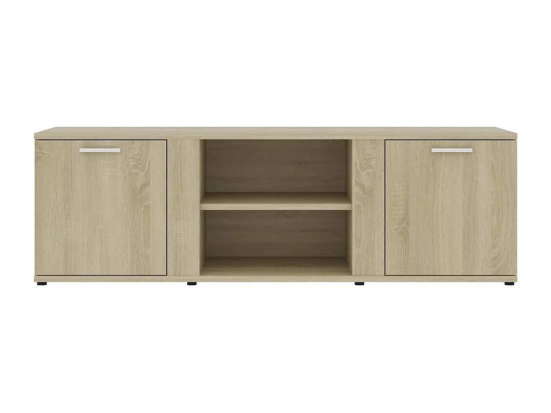 Meuble TV Chêne sonoma 120x34x37 cm Aggloméré