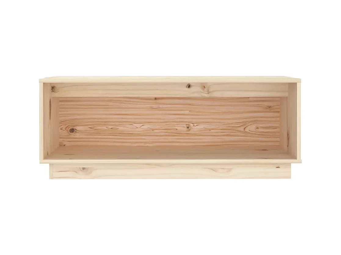 Meuble TV 90x35x35 cm Bois de pin massif
