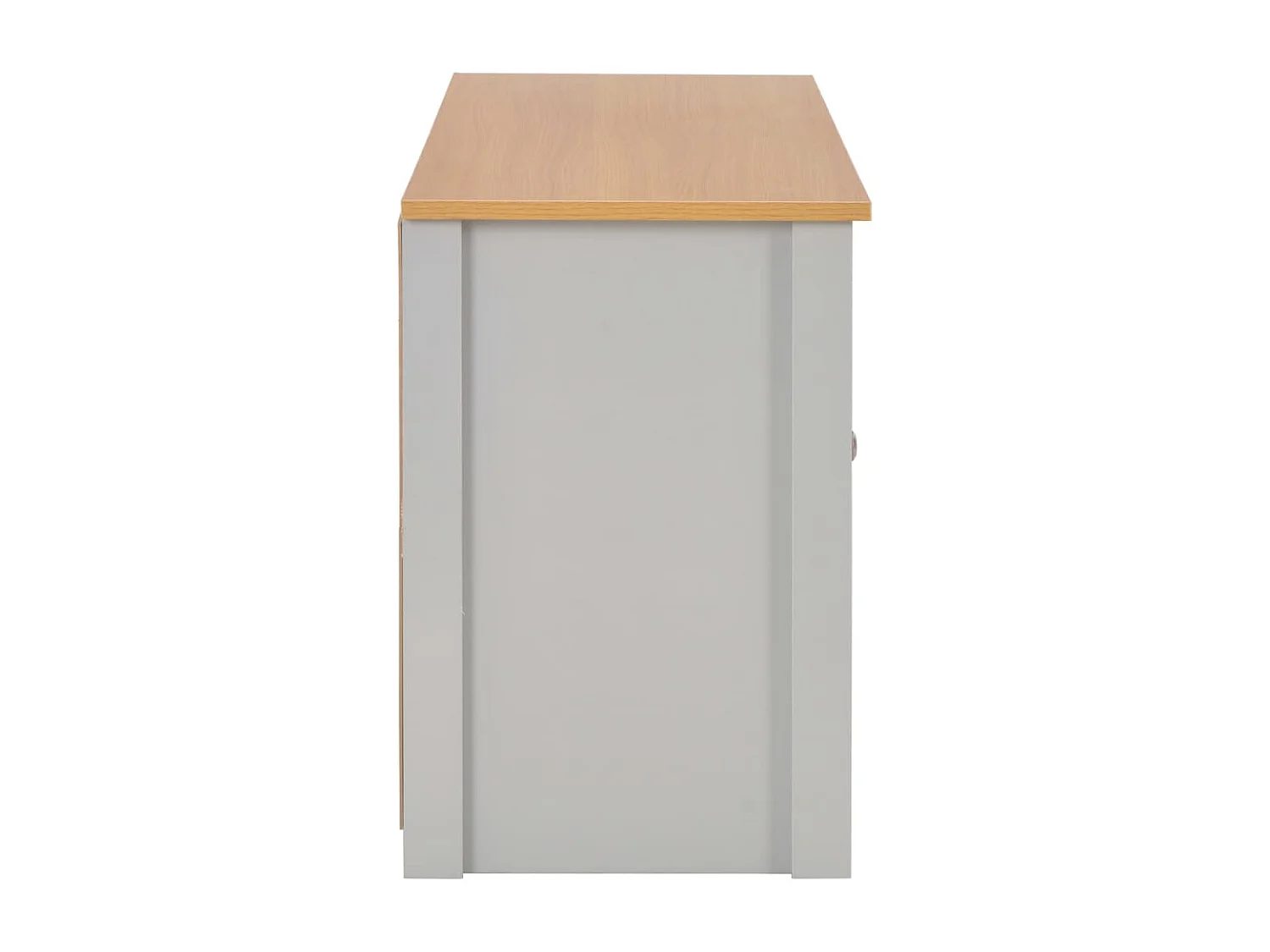 Meuble TV Gris 120x39x58 cm
