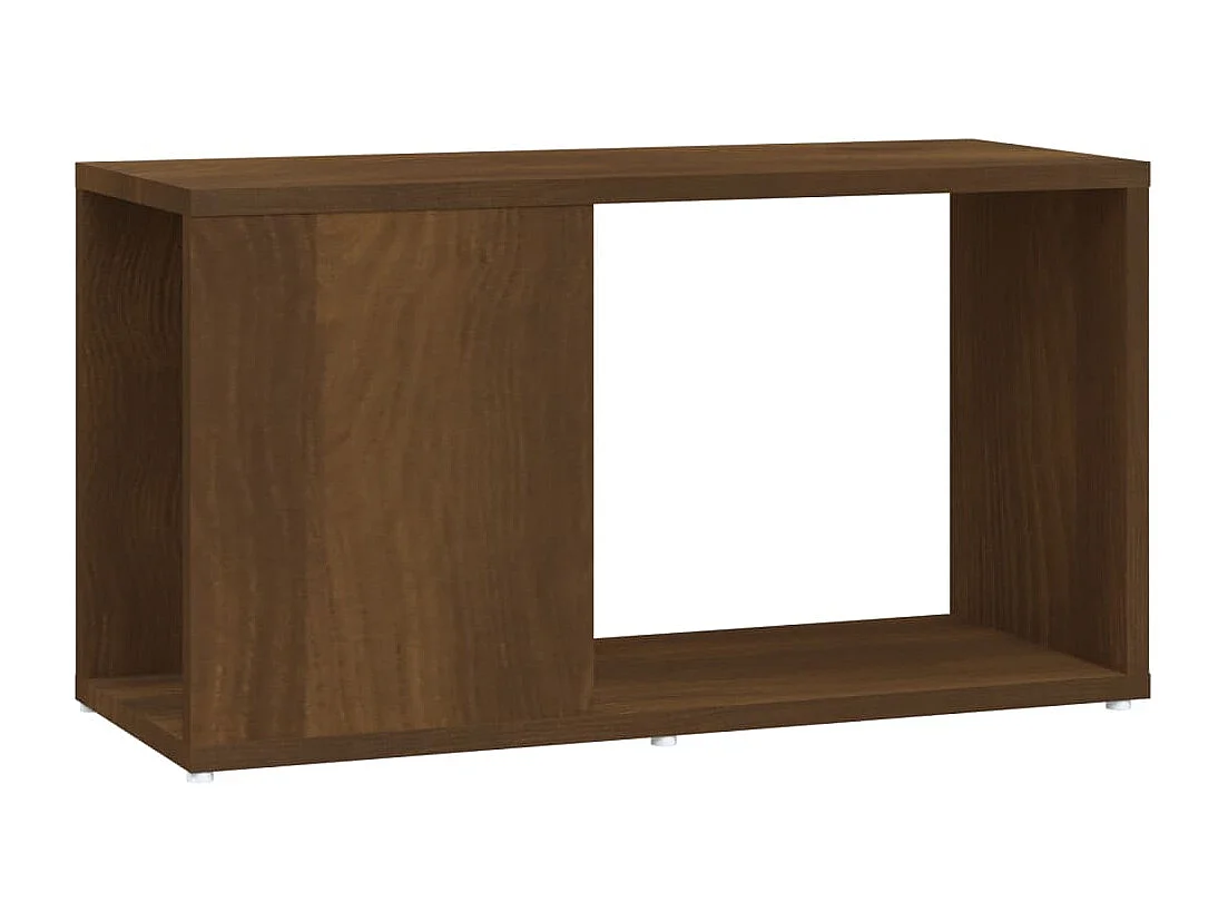Meuble TV Chêne marron 60x24x32 cm Bois d'ingénierie