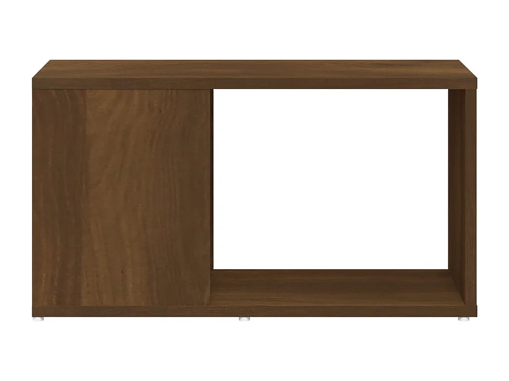Meuble TV Chêne marron 60x24x32 cm Bois d'ingénierie