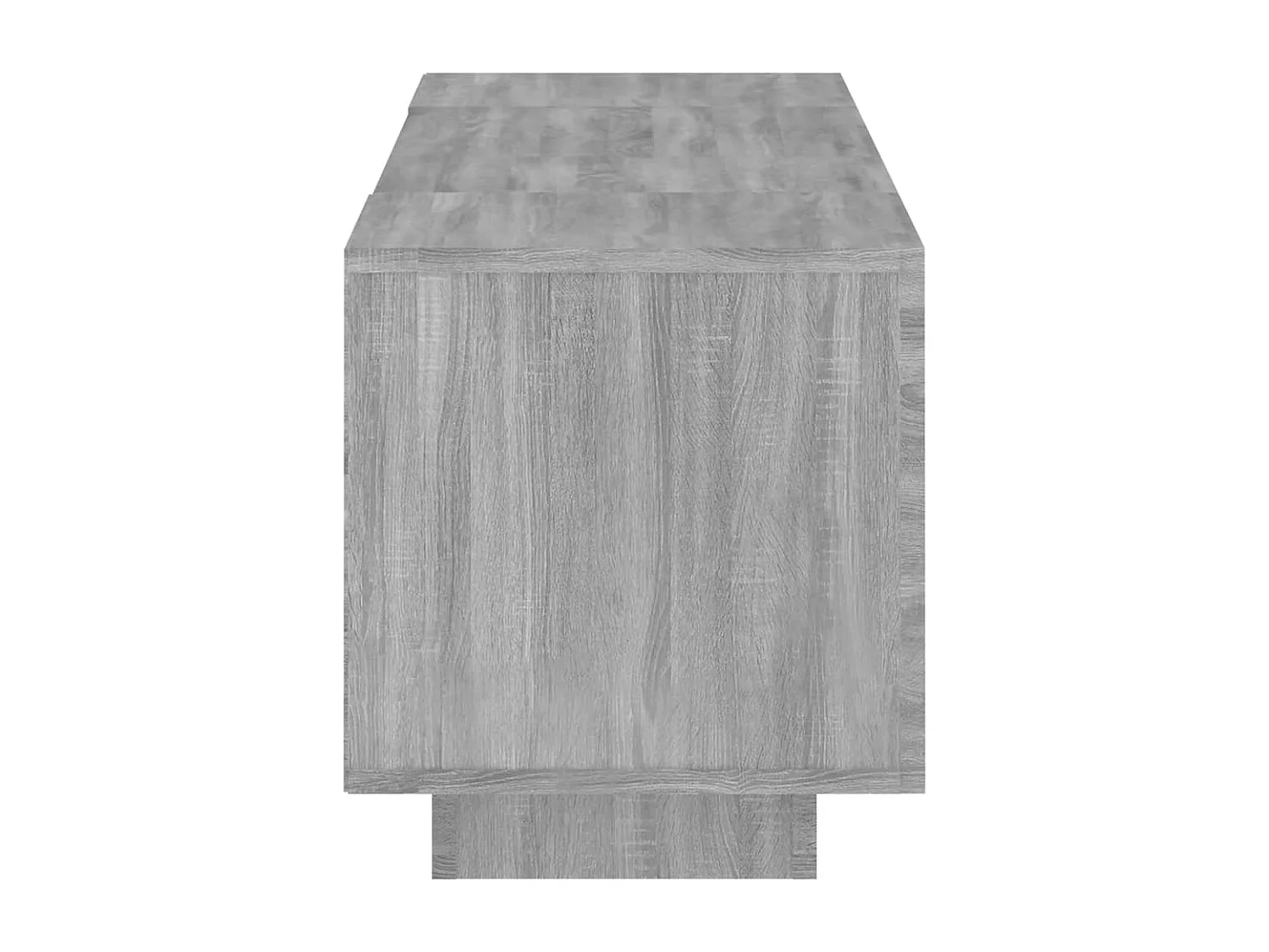 Tv-meubel met LED-verlichting 160x35x40 cm grijs sonoma eiken