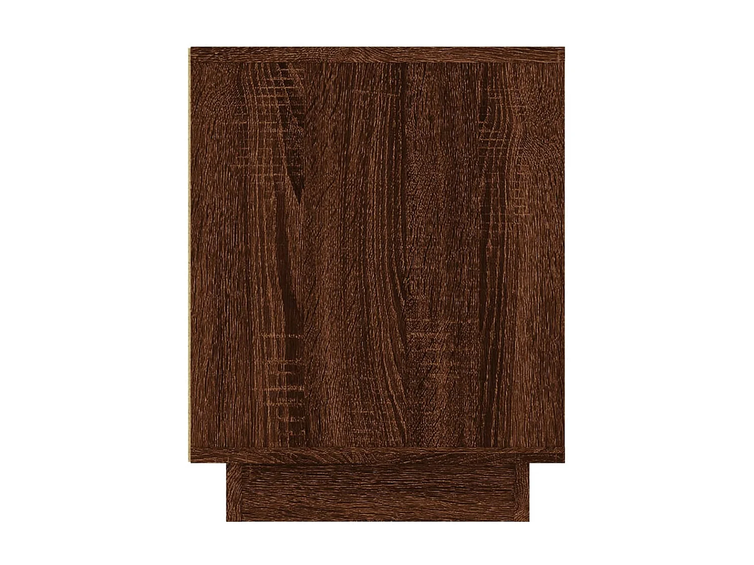 Meuble TV chêne marron 102x35x45 cm bois d'ingénierie