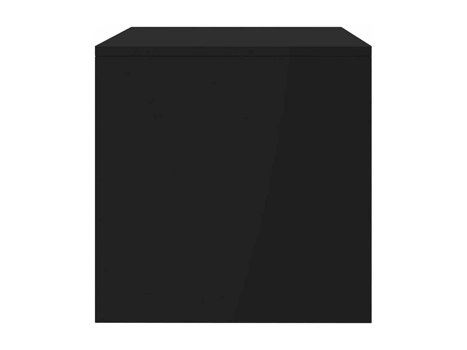 Meuble TV Noir 100 x 40 x 40 cm Aggloméré