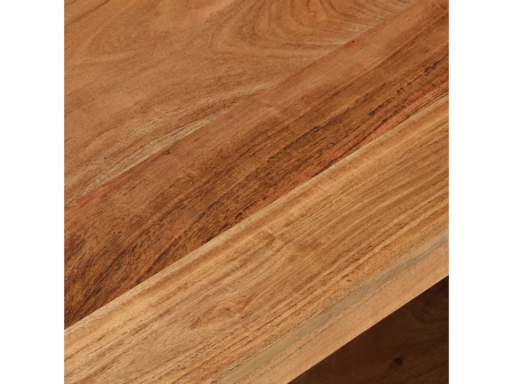 Meuble TV 88x35x40 cm Bois d'acacia massif