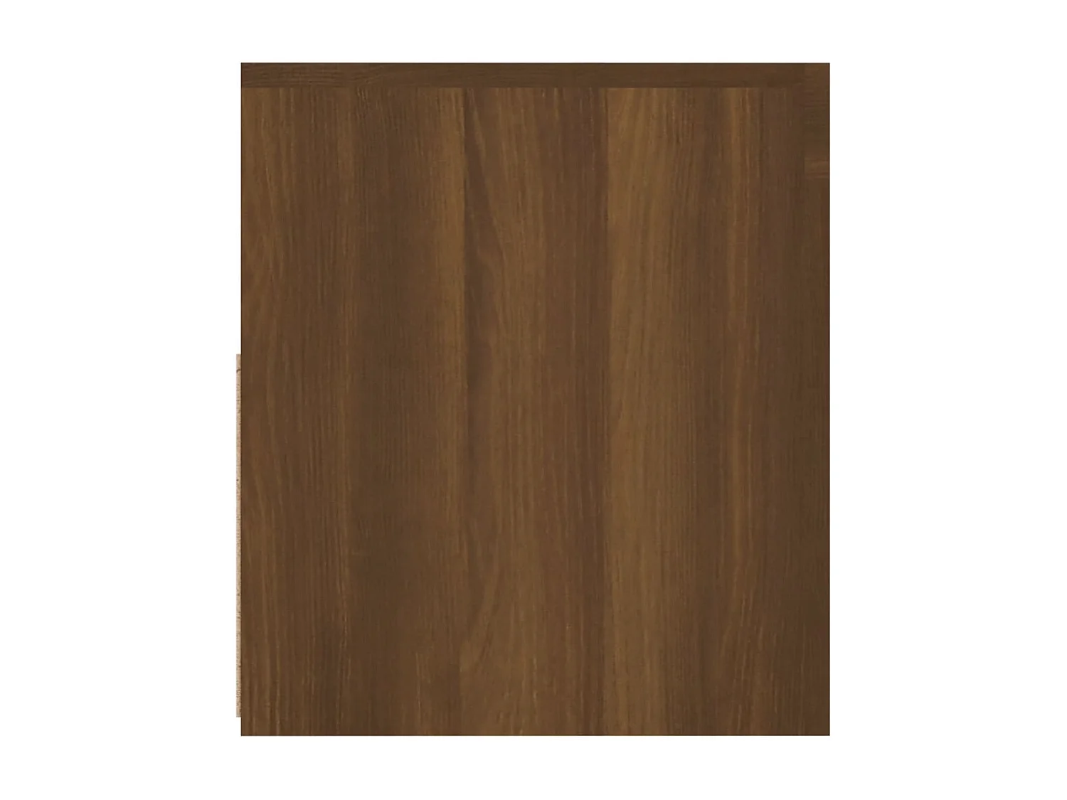 Meuble TV avec lumières LED chêne marron 120x35x40 cm