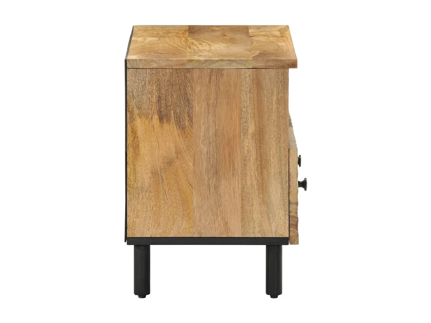 Meuble TV 70x33x46 cm Bois massif de manguier