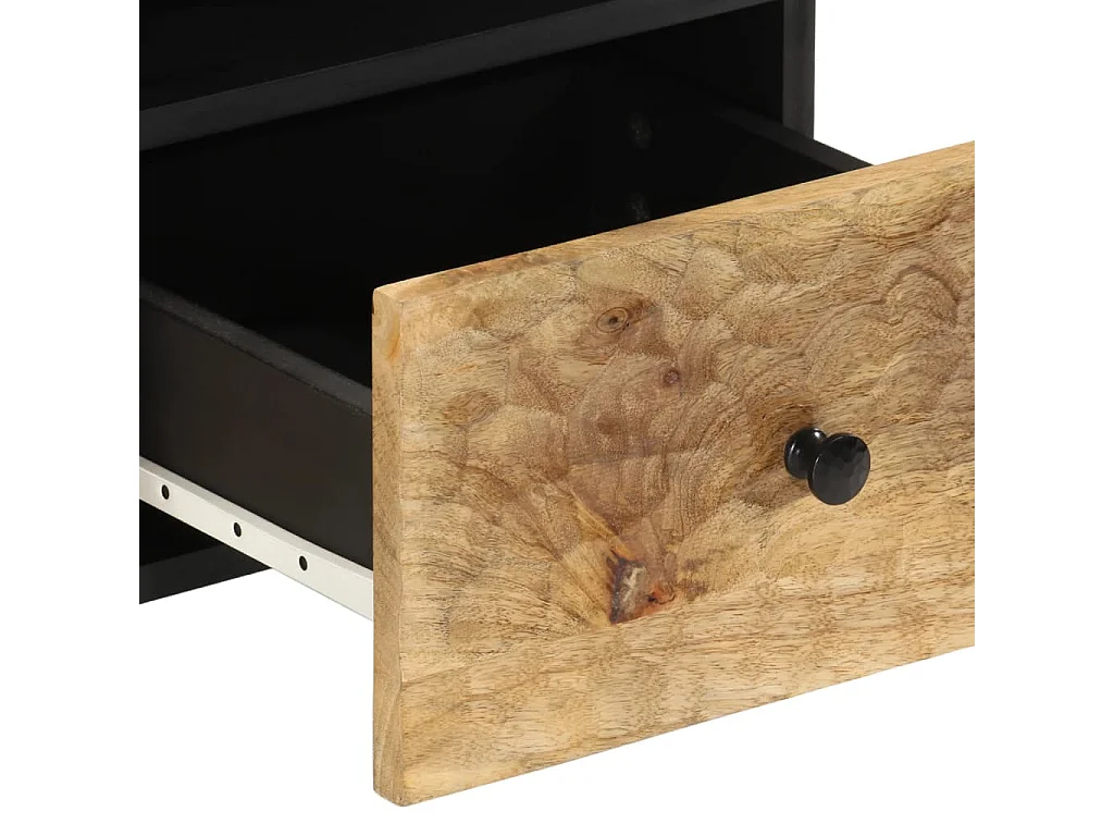 Meuble TV 70x33x46 cm Bois massif de manguier