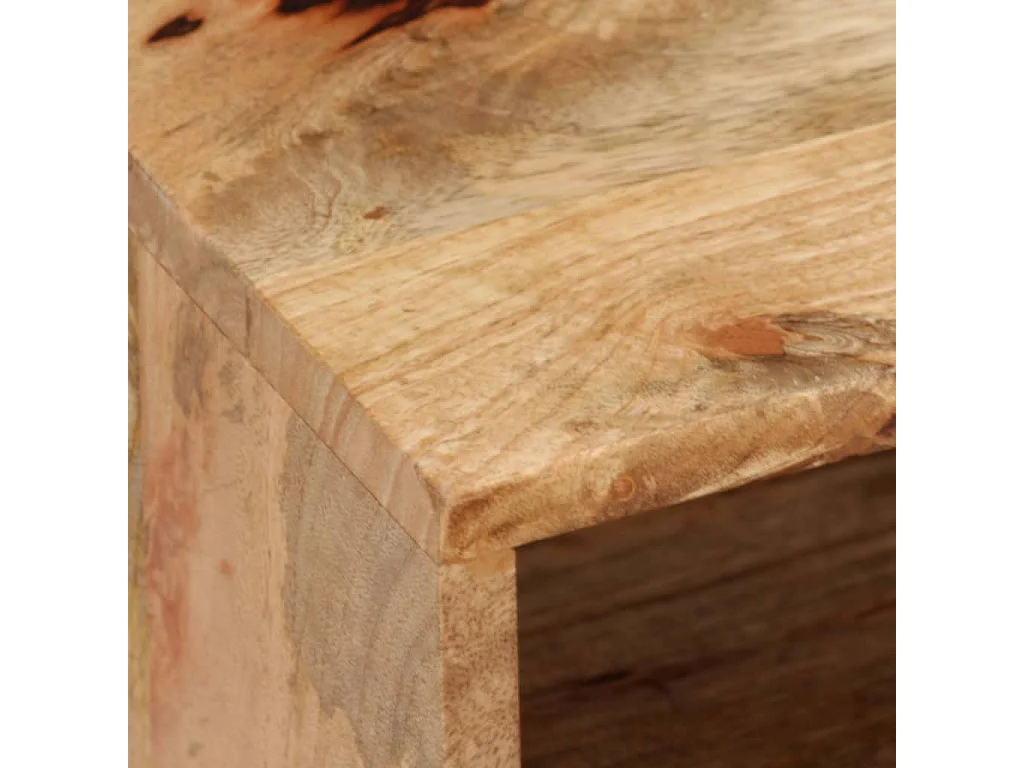Mueble para TV de mandera maciza de mango 120x30x40 cm