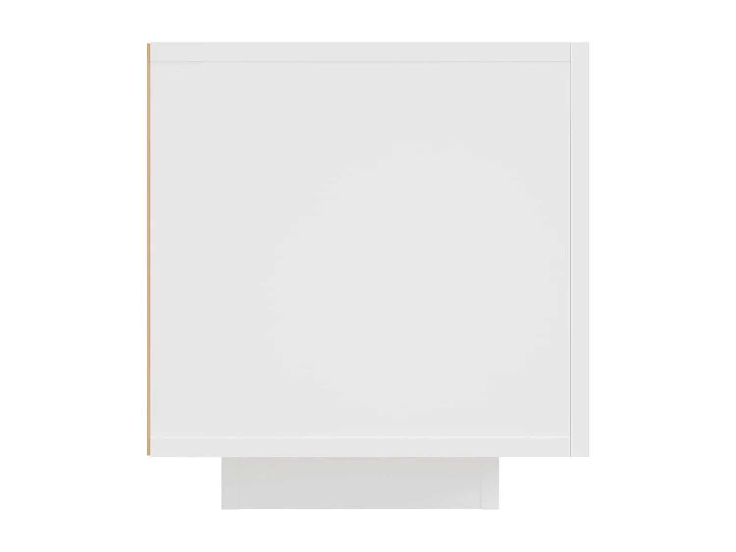 Meuble TV avec lumières LED blanc 160x35x40 cm