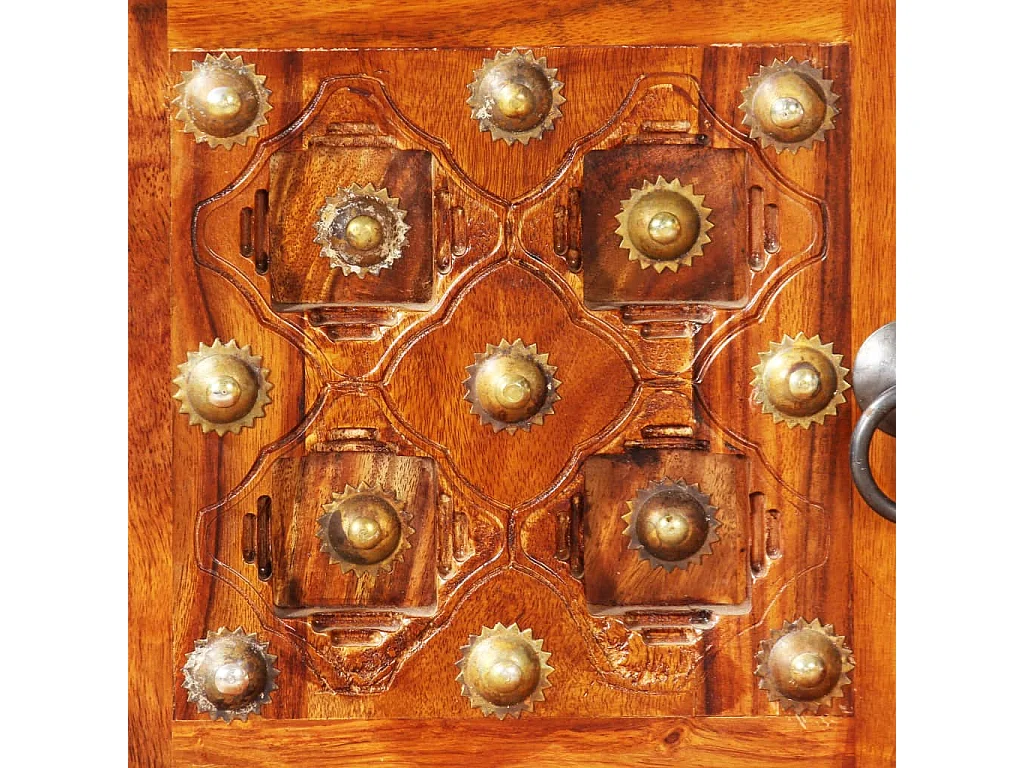 Meuble TV bois massif de Sesham 120 x 30 x 40 cm