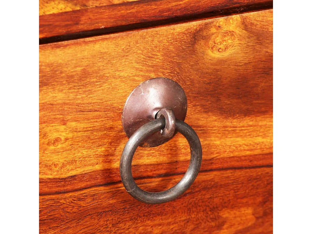 Meuble TV bois massif de Sesham 120 x 30 x 40 cm