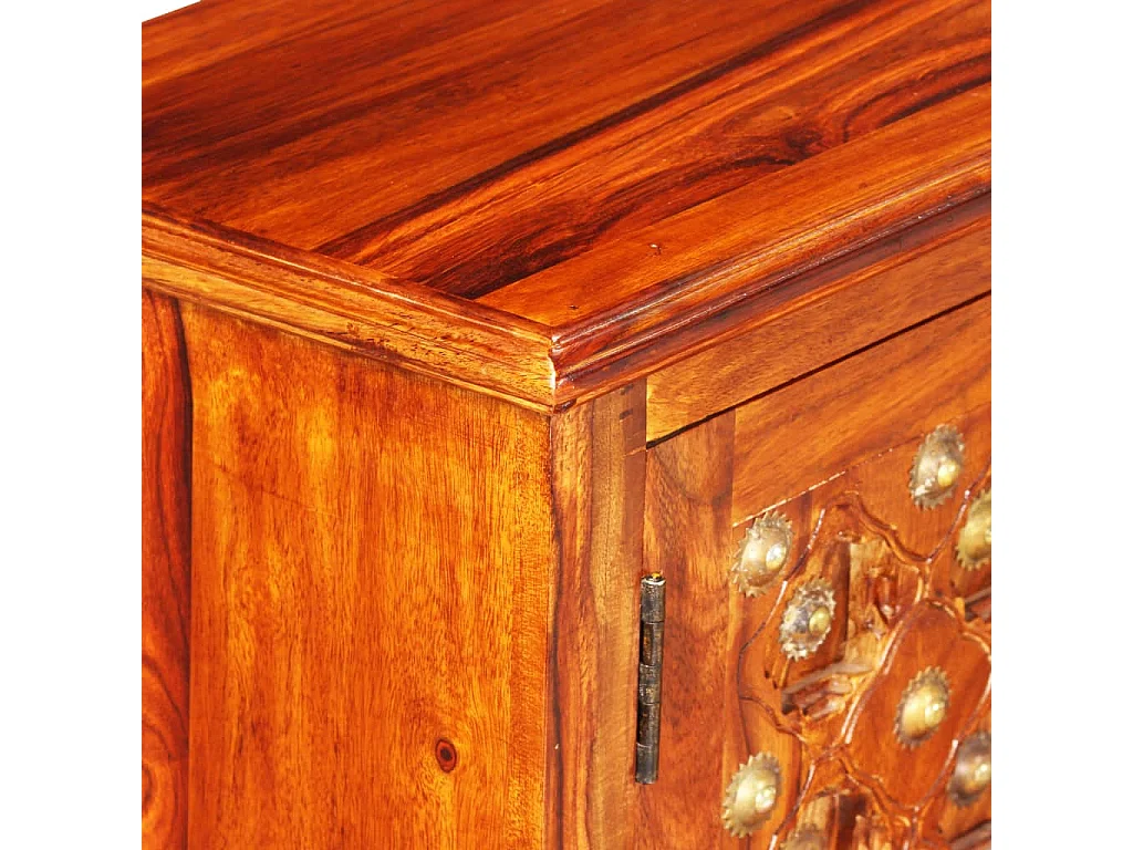 Meuble TV bois massif de Sesham 120 x 30 x 40 cm