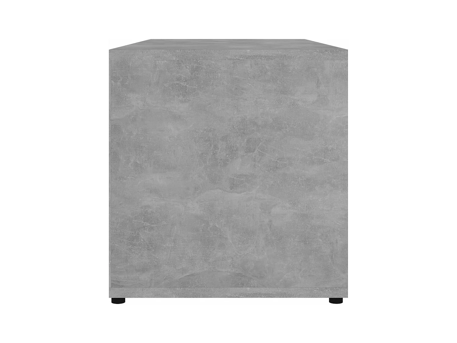 Meuble TV Gris béton 80x34x36 cm Aggloméré