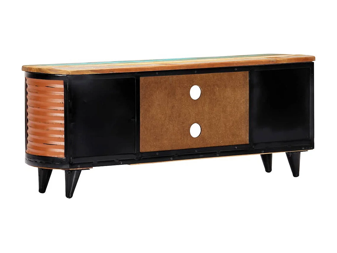 Meuble TV 120 x 30 x 45 cm Bois de récupération massif