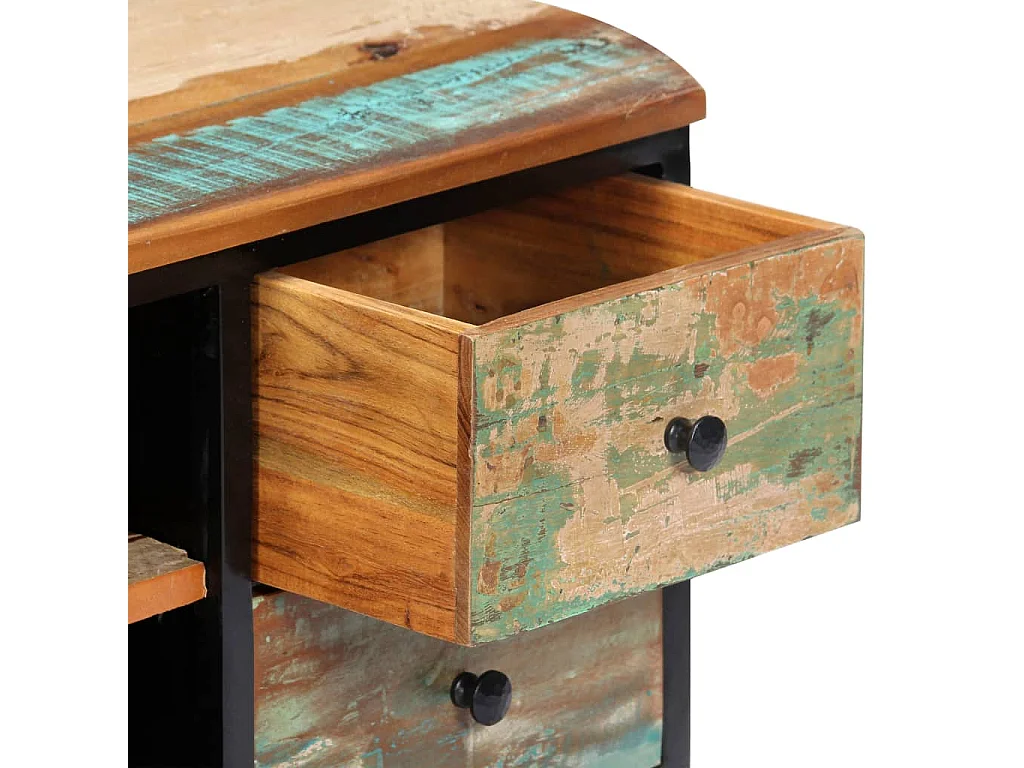 Meuble TV 120 x 30 x 45 cm Bois de récupération massif