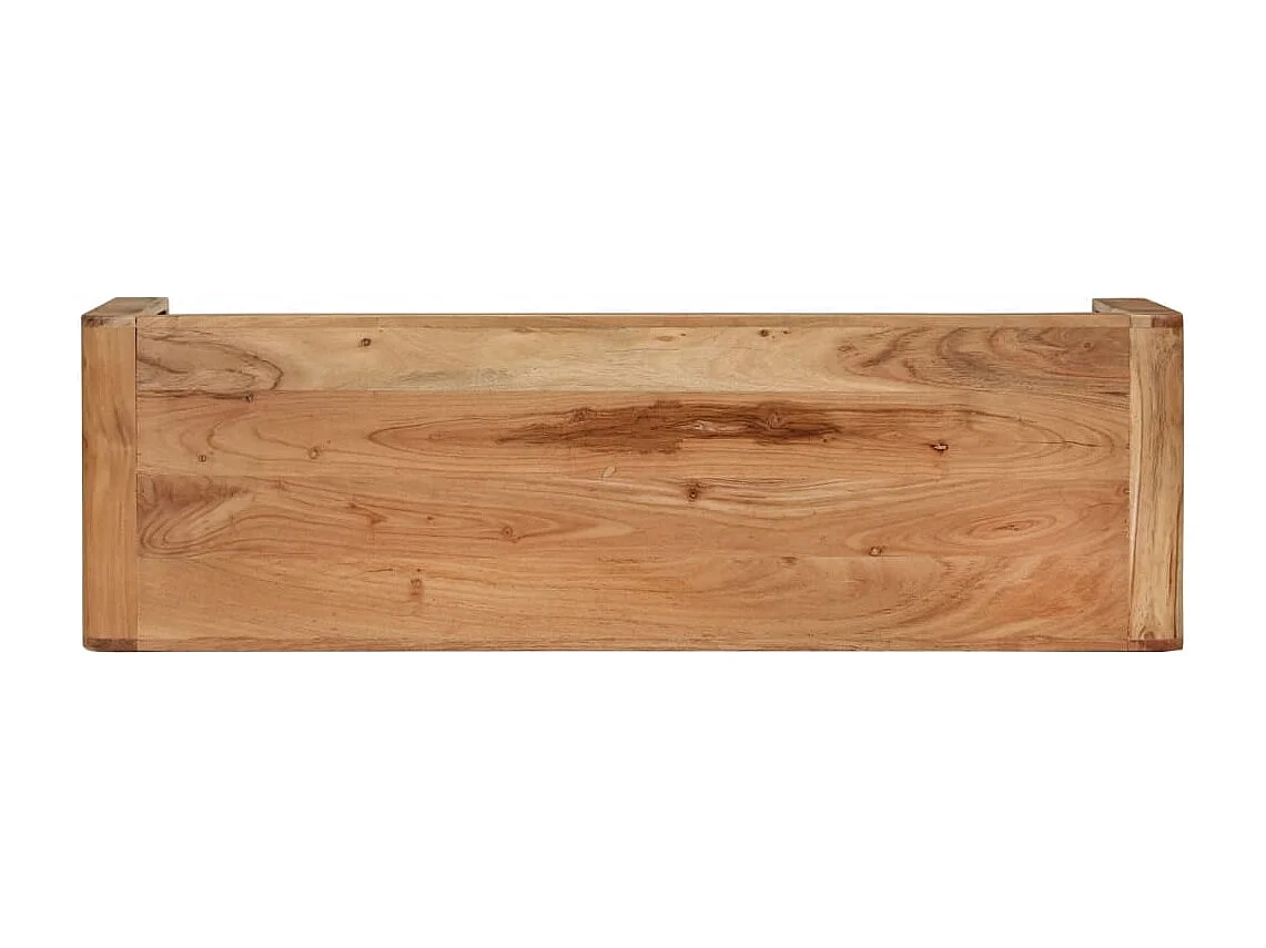 Suporte de TV 110x33x33 cm madeira de acácia maciça
