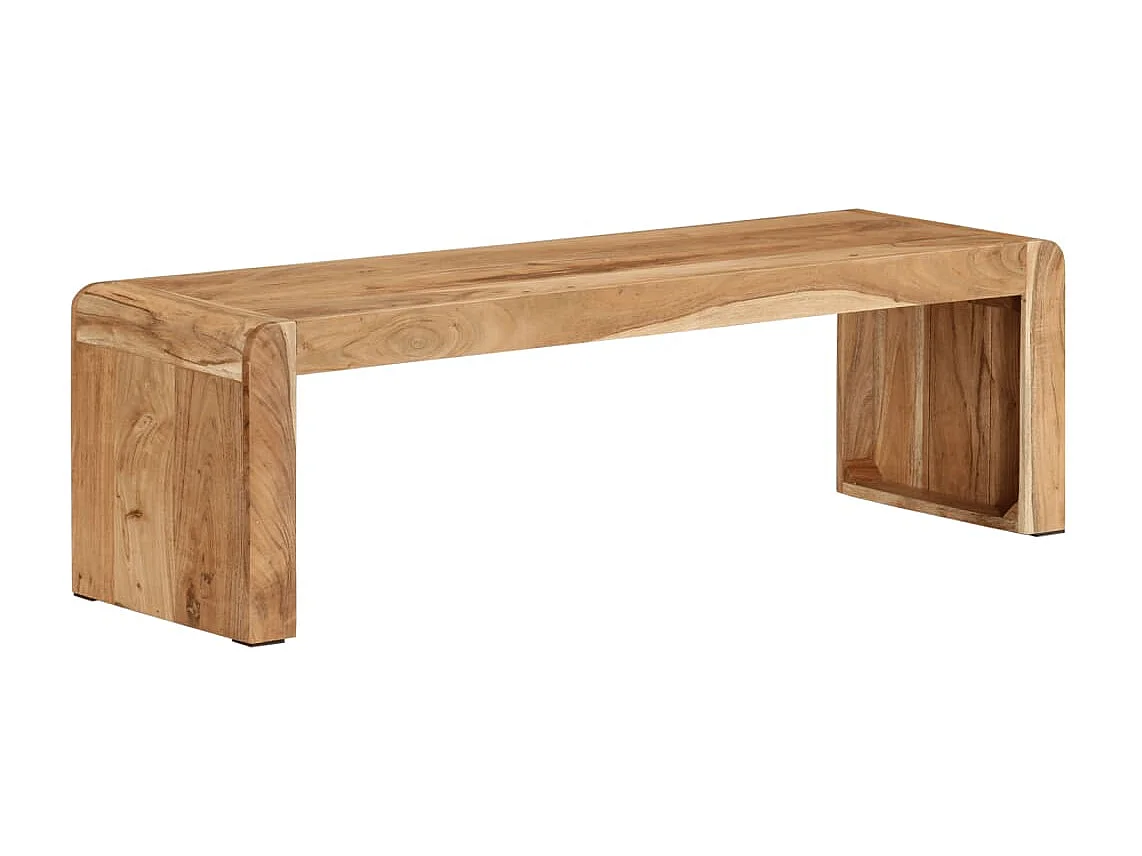 Suporte de TV 110x33x33 cm madeira de acácia maciça