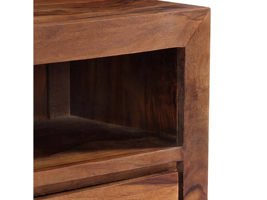 Móvel de TV 120x30x40 cm madeira sheesham maciça