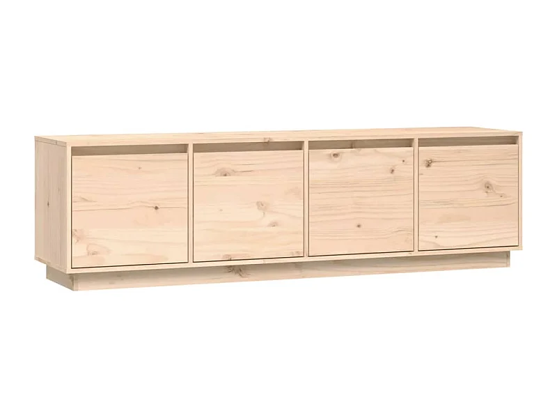 Meuble TV 156x37x45 cm Bois de pin massif