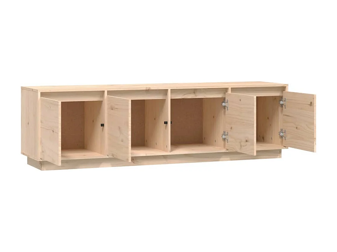 Meuble TV 156x37x45 cm Bois de pin massif