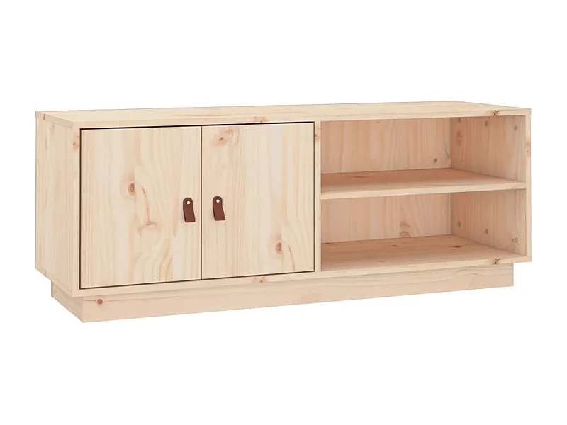 Meuble TV 105x34x40 cm Bois de pin massif