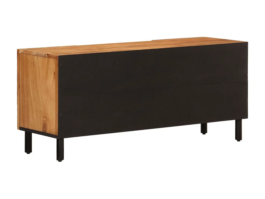 Meuble TV 105x33x46 cm Bois d'acacia massif