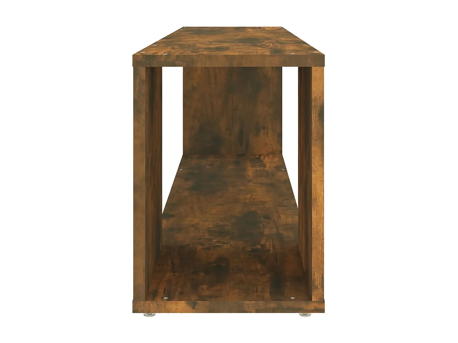 Mueble para TV madera contrachapada roble ahumado 100x24x32 cm