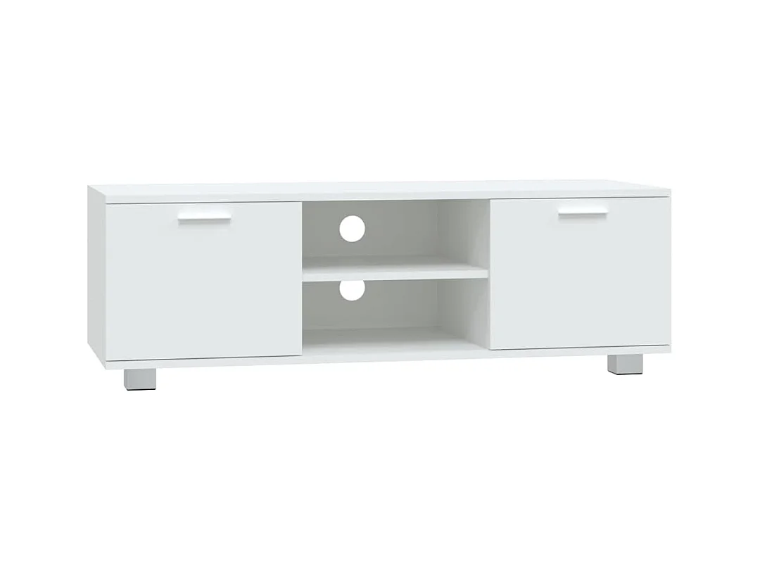 Móvel de TV 120x40,5x35 cm derivados de madeira branco