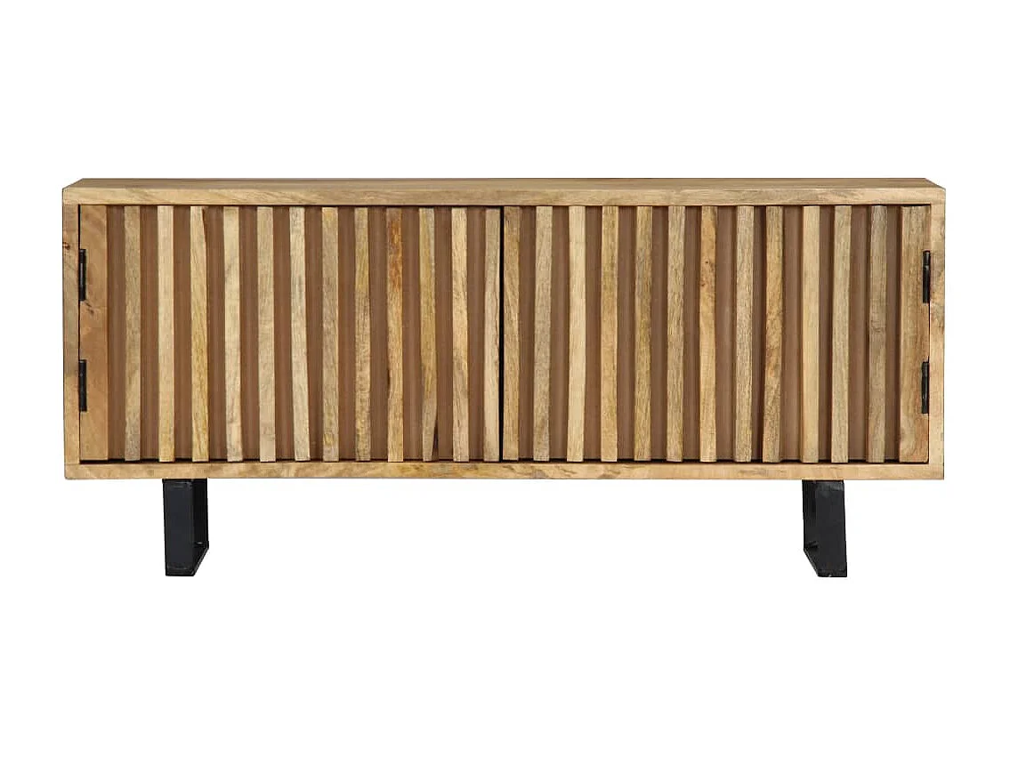 Tv-meubel 90x30x40 cm massief mangohout