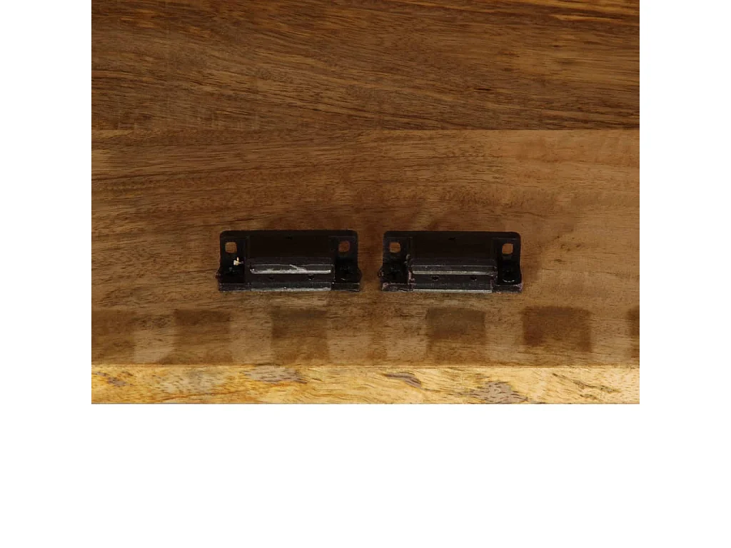 Tv-meubel 90x30x40 cm massief mangohout