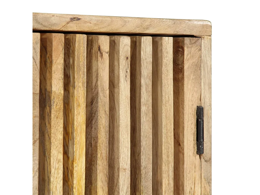 Mueble para la TV madera maciza de mango 90x30x40 cm