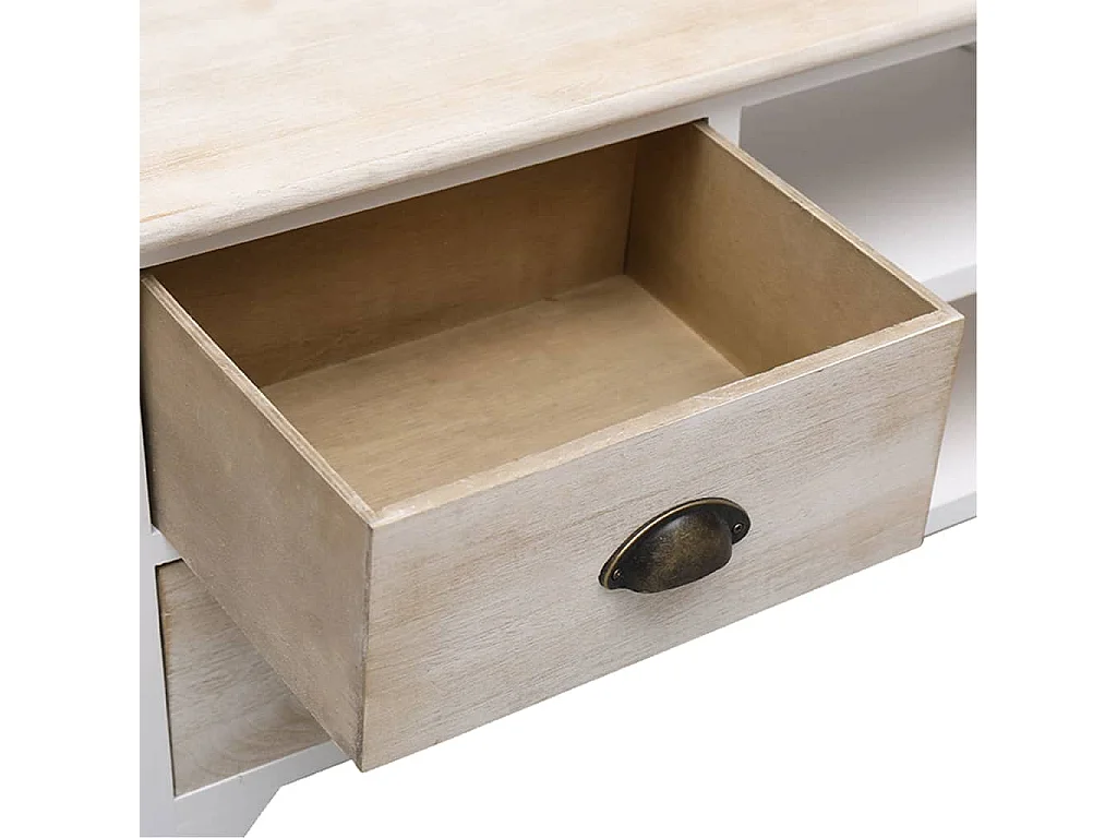 Tv-meubel 108x30x40 cm massief paulowniahout