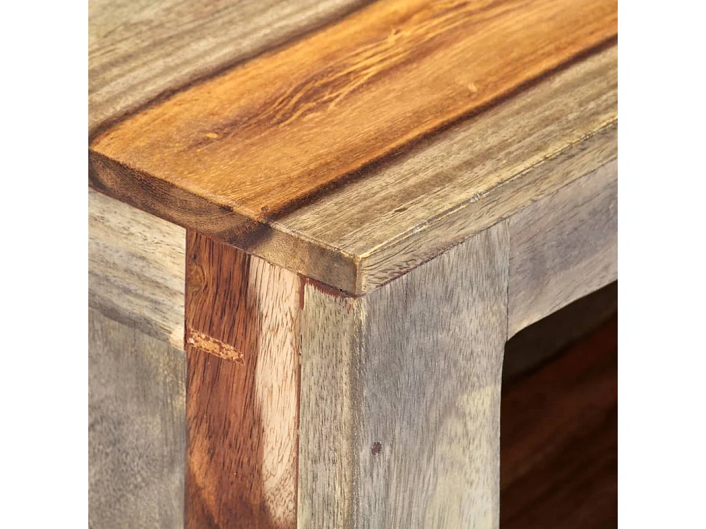 Mueble de TV madera maciza de sheesham 130x30x40 cm