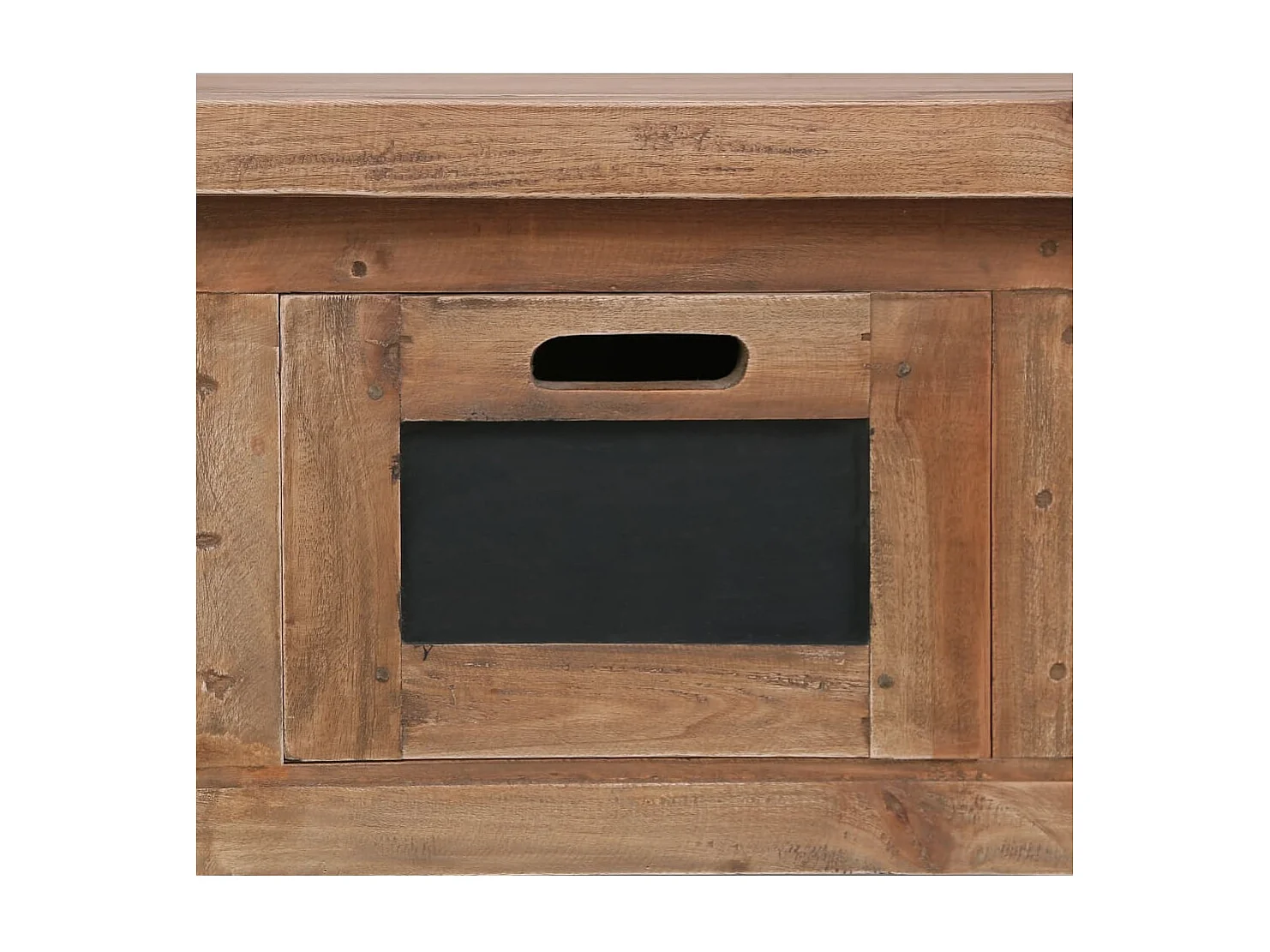 Meuble TV avec 3 tiroirs 120x30x40 cm Bois d'acajou massif