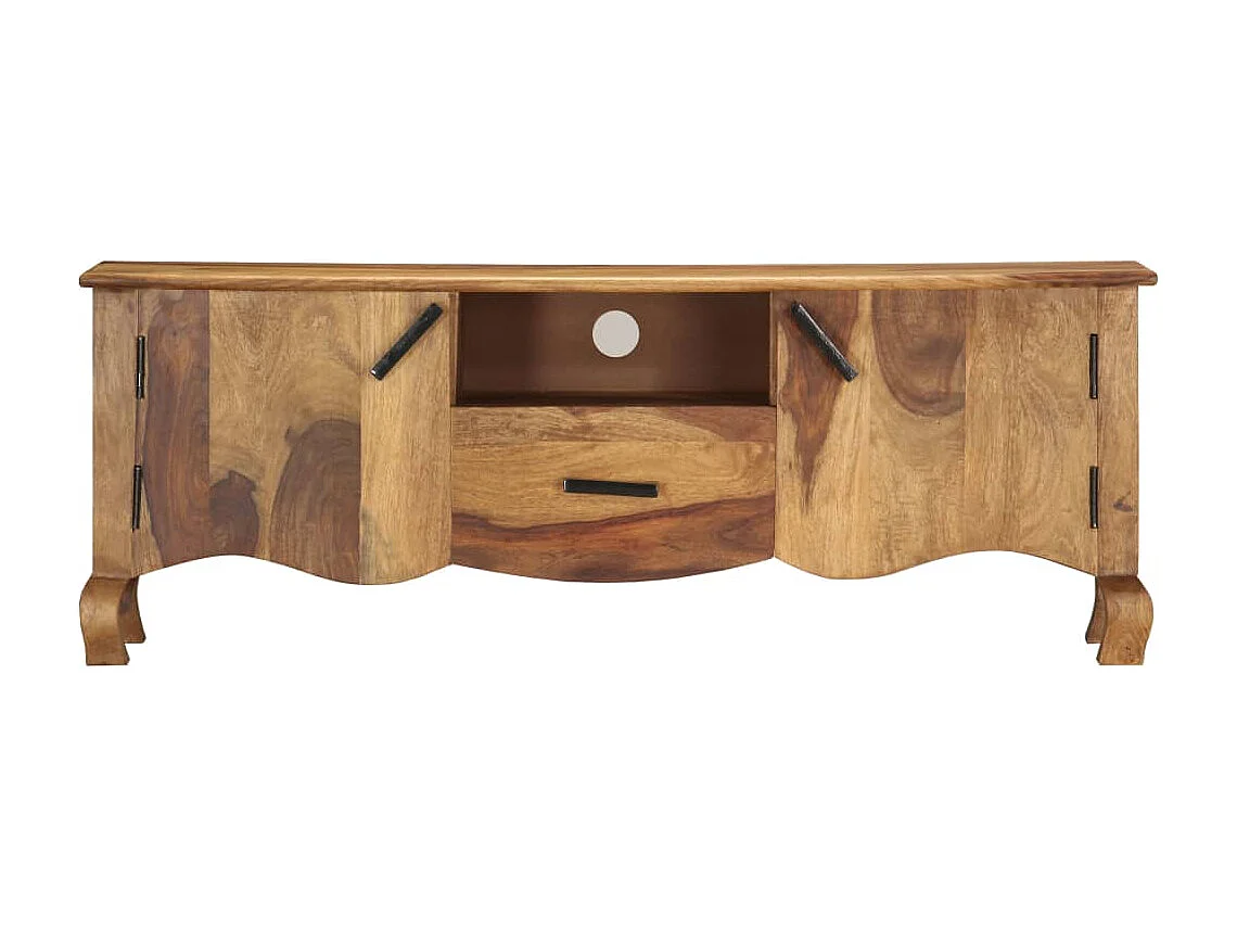 Tv-meubel 115x30x42 cm massief acaciahout