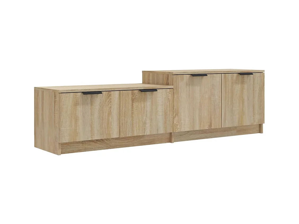 Meuble TV Chêne sonoma 158,5x36x45 cm Bois d'ingénierie