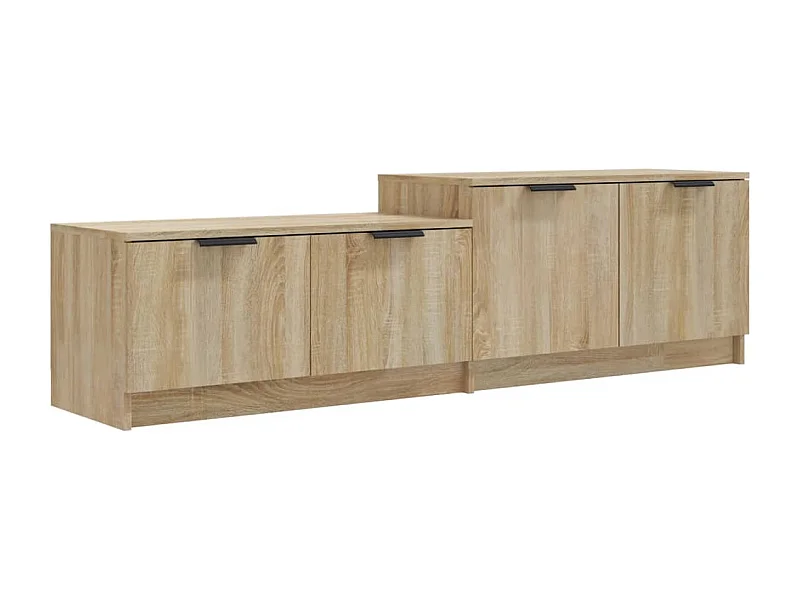 Meuble TV Chêne sonoma 158,5x36x45 cm Bois d'ingénierie