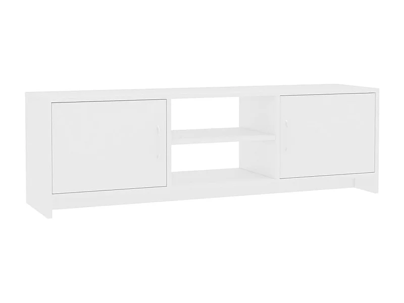 Meuble TV Blanc 120 x 30 x 37,5 cm Bois d'ingénierie