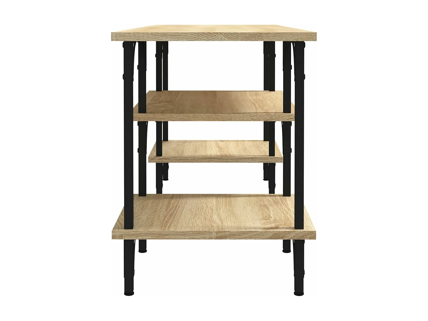 Meuble TV chêne sonoma 102x35x45,5 cm bois d'ingénierie