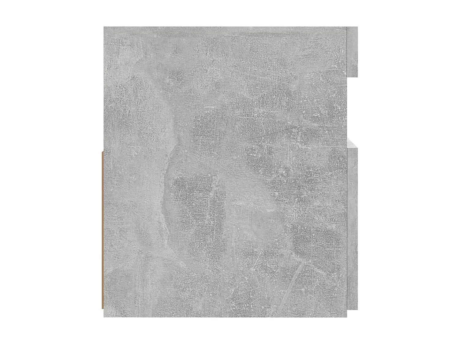 Meuble TV avec lumières LED gris béton 120x35x40 cm