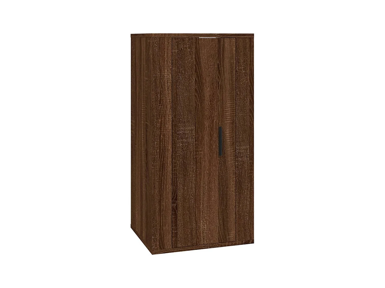 Meuble TV mural Chêne marron 40x34,5x80 cm